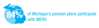 84 percent of Michigan’s pension plans participate with MERS