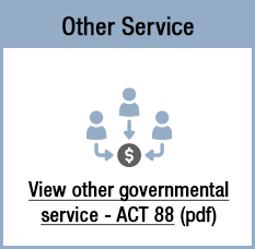 View other governmental service - ACT 88 list