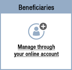 update your beneficiaries in your online account(s)