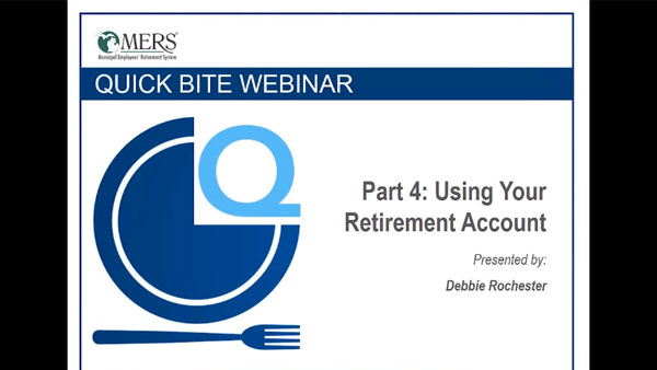 Using Your Retirement Account